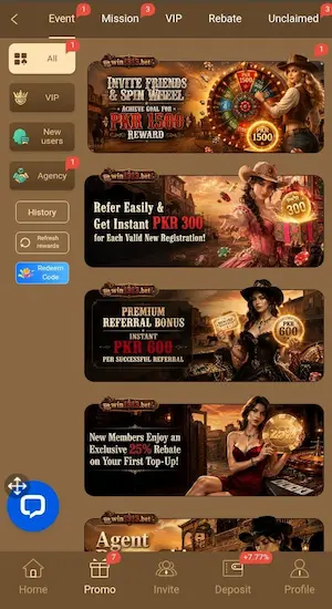 WIN1313 Game Bonuses